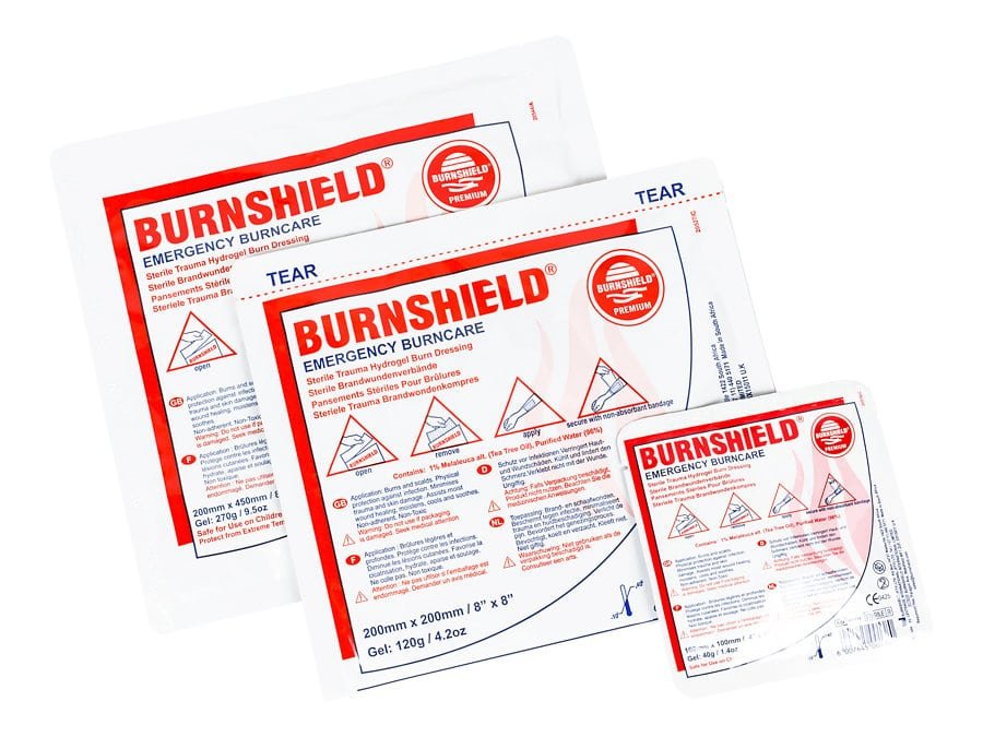 Brandwonden kompres Burnshield