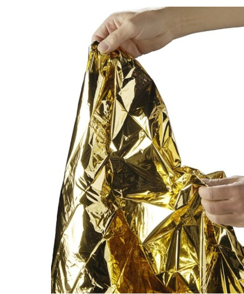 Reddingsdeken goud/zilver - Afbeelding 2