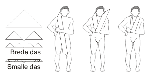 Mitella (driekante doek) - Afbeelding 4