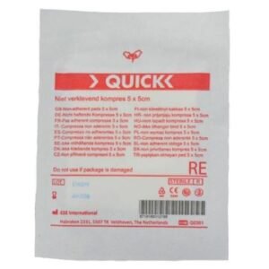 Niet-verklevend wondkompres